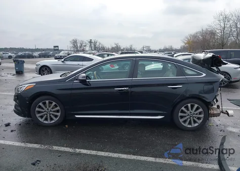 2017 Hyundai Sonata Limited z USA, uszkodzony, nr VIN 5NPE34AF9HH460439